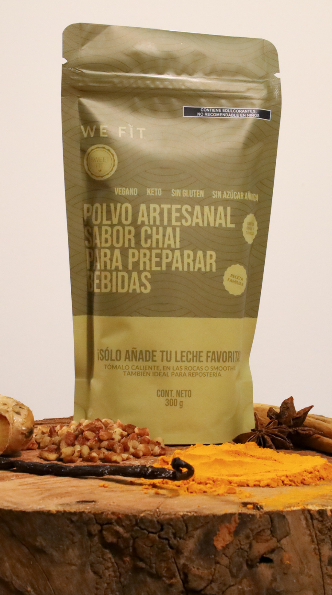 Polvo Artesanal Para Bebida Sabor Chai